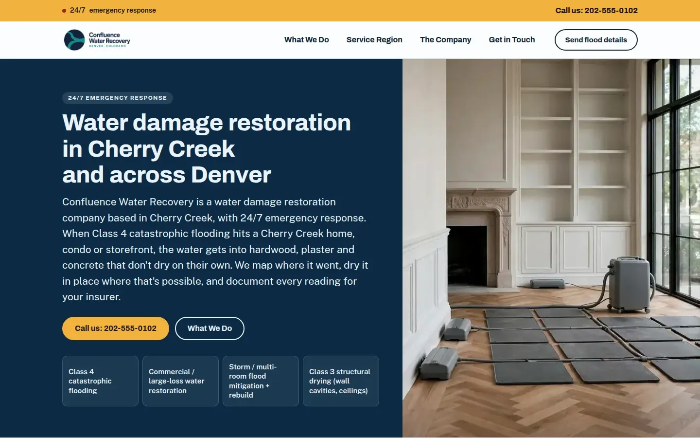 SEO website factory screen